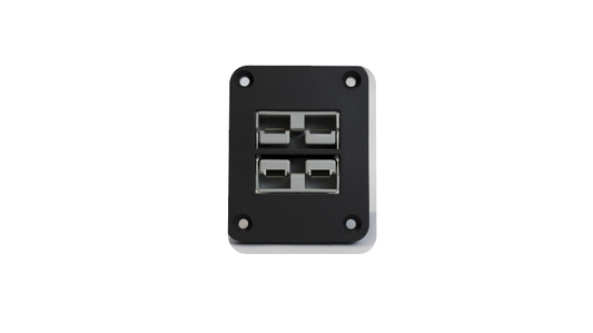 Dual 50A Connector Mounting Bracket
